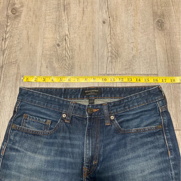 Banana Republic Slim Straight Denim Jeans - Picture 9 of 12